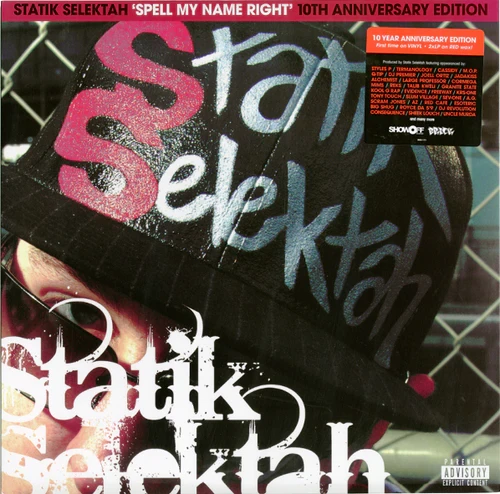 Statik Selektah - Spell My Name Right (Red) Vinyl Record