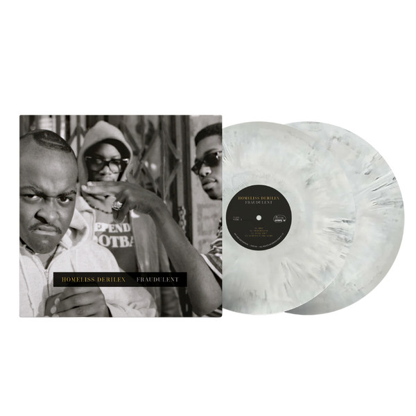洋楽 liss Derilex 2LP - Fraudulent Homeliss Derilex - Fraudulent (Marble) Vinyl Record