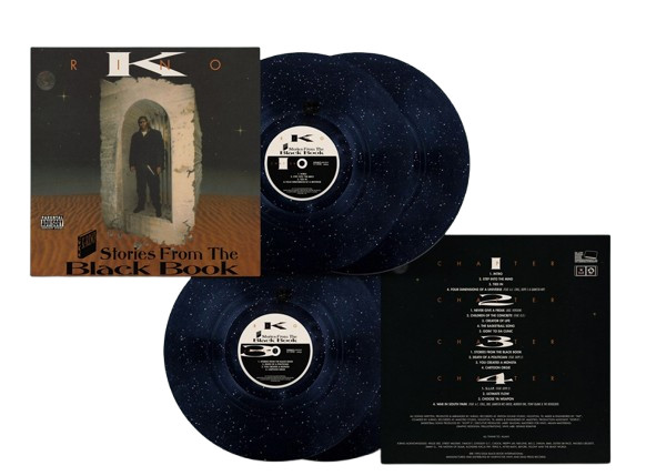 洋楽 G-RAP K-Rino Stories From The Black LP K-Rino - Stories From The Black Book (Galaxy) Vinyl Record