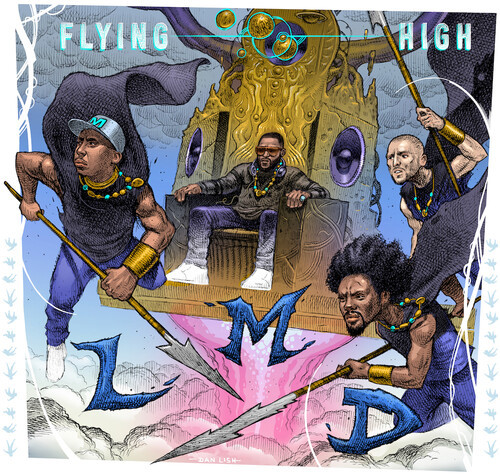 LMD (MED, LMNO, Declaime) & Madlib - Flying High (White) Vinyl Record