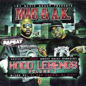Mac & AK - Hood Legends Vol. 1 Mix CD - Rapbay.com