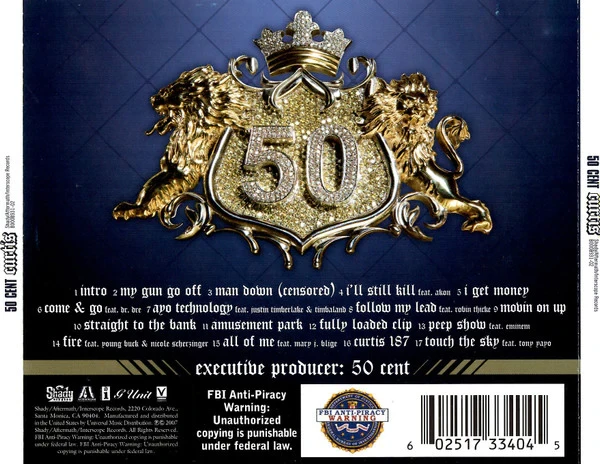 50 Cent - Curtis CD