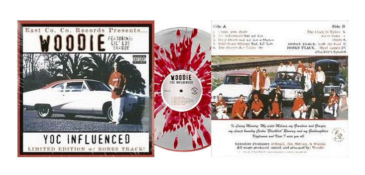 Woodie - Yoc Influenced (Red Splatter Edition) Vinyl Record