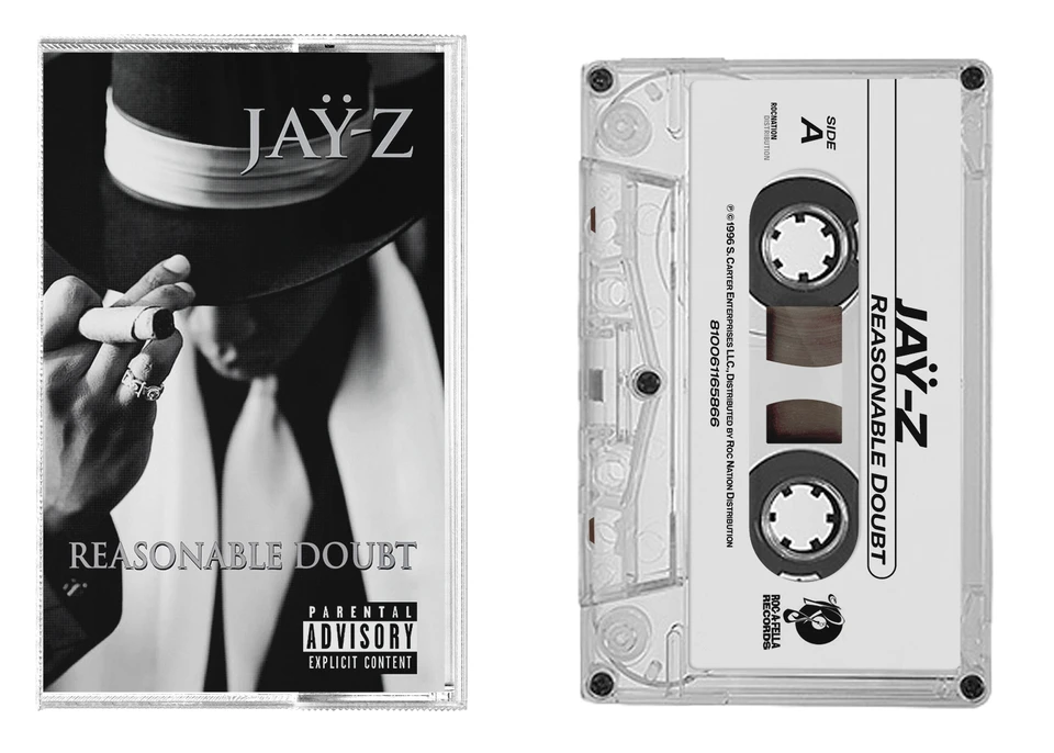Jay-Z - Reasonable Doubt Cassette Tape