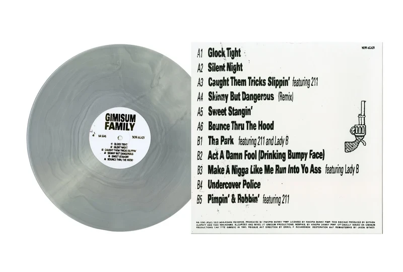 Kingpin Skinny Pimp, 211 & Lady B - Gimisum Family (Smoke) Vinyl Record