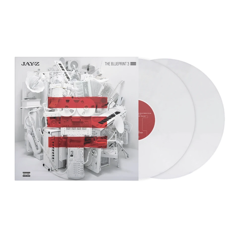 Jay-Z - The Blueprint 3 (White) Vinyl Record