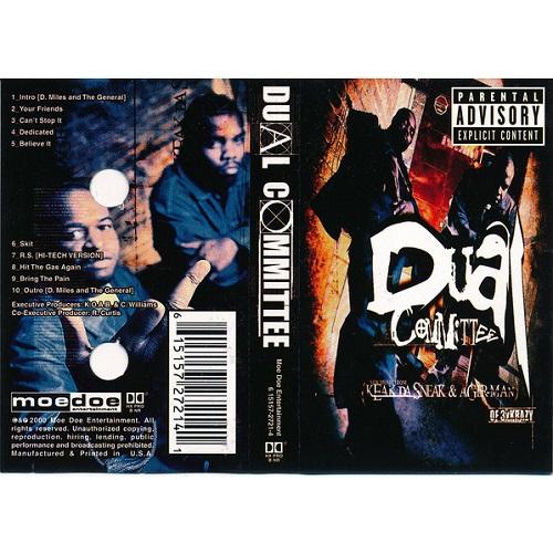 Dual Committee (Keak Da Sneak & Agerman) - Dual Committee Cassette Tape