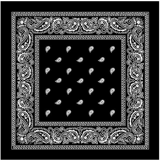 KENFORD | BLACK PAISLEY | 26.0cm