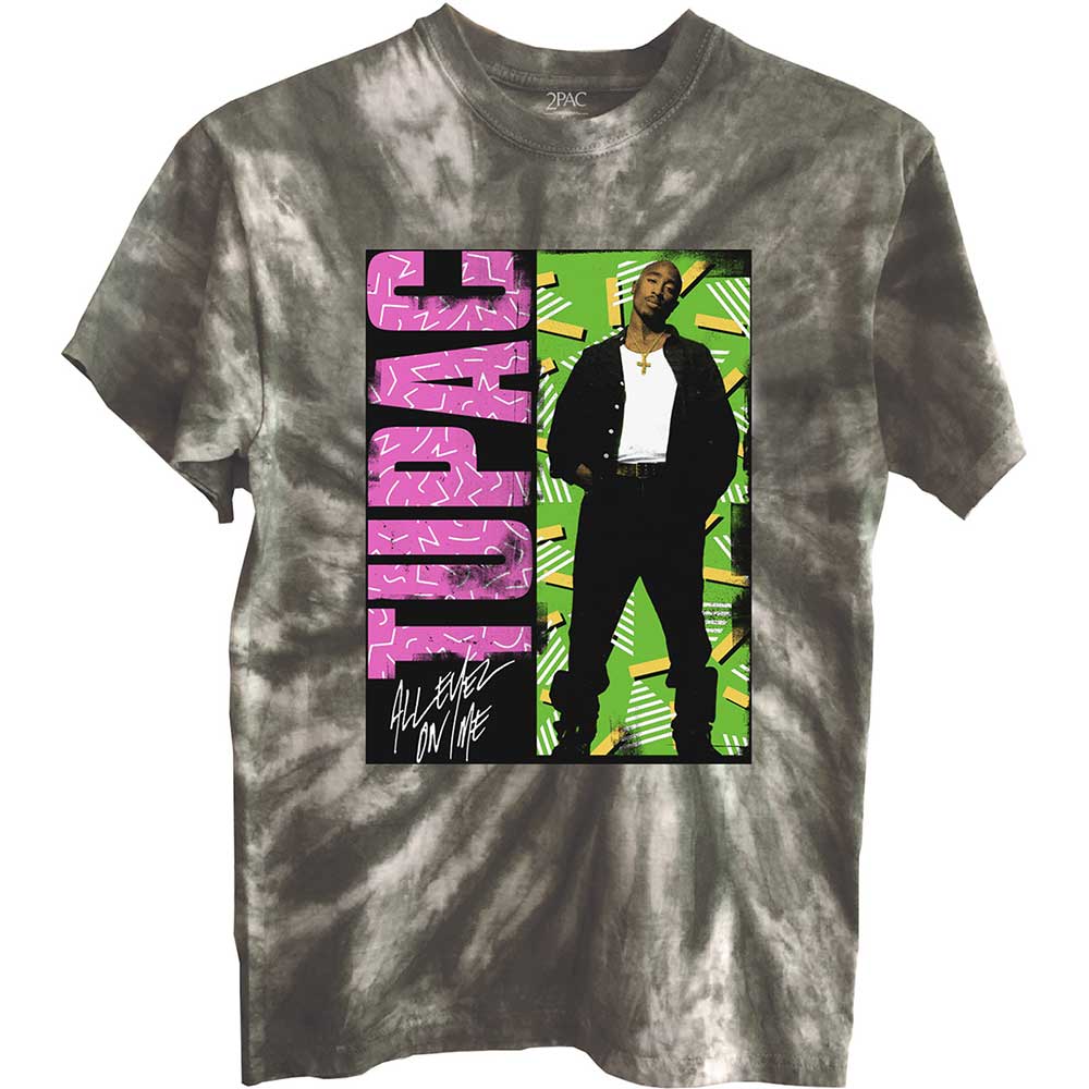 2Pac (Tupac) - All Eyez on Me (Dye Wash) T-Shirt