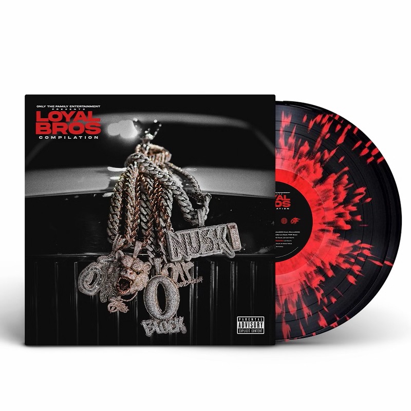 Lil Durk Presents: Loyal Bros (Black Vinyl with Red) Vinyl Record