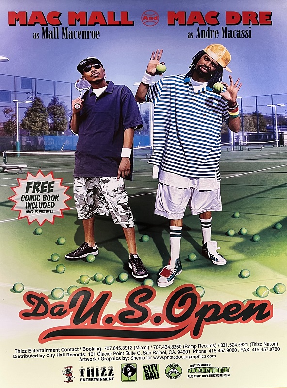 Mac Mall & Mac Dre - Da U.S. Open Poster