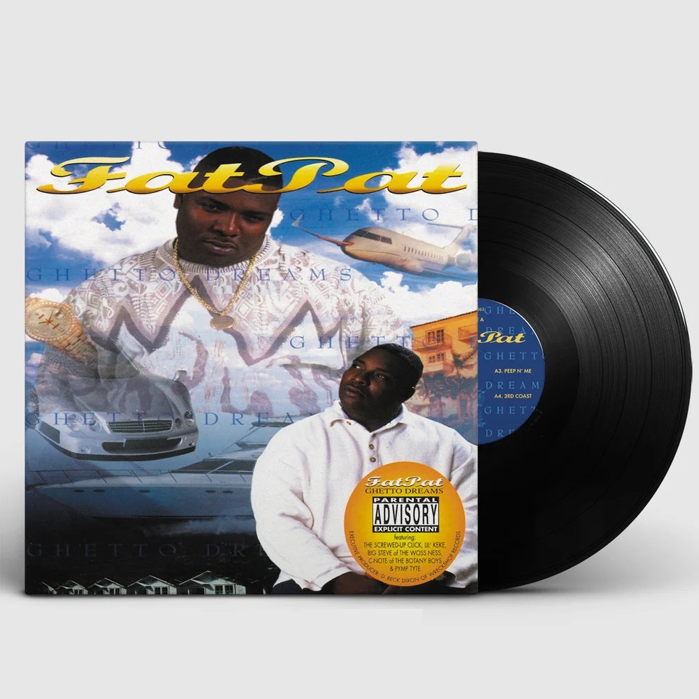 Fat Pat- Ghetto Dreams- Vinyl Record