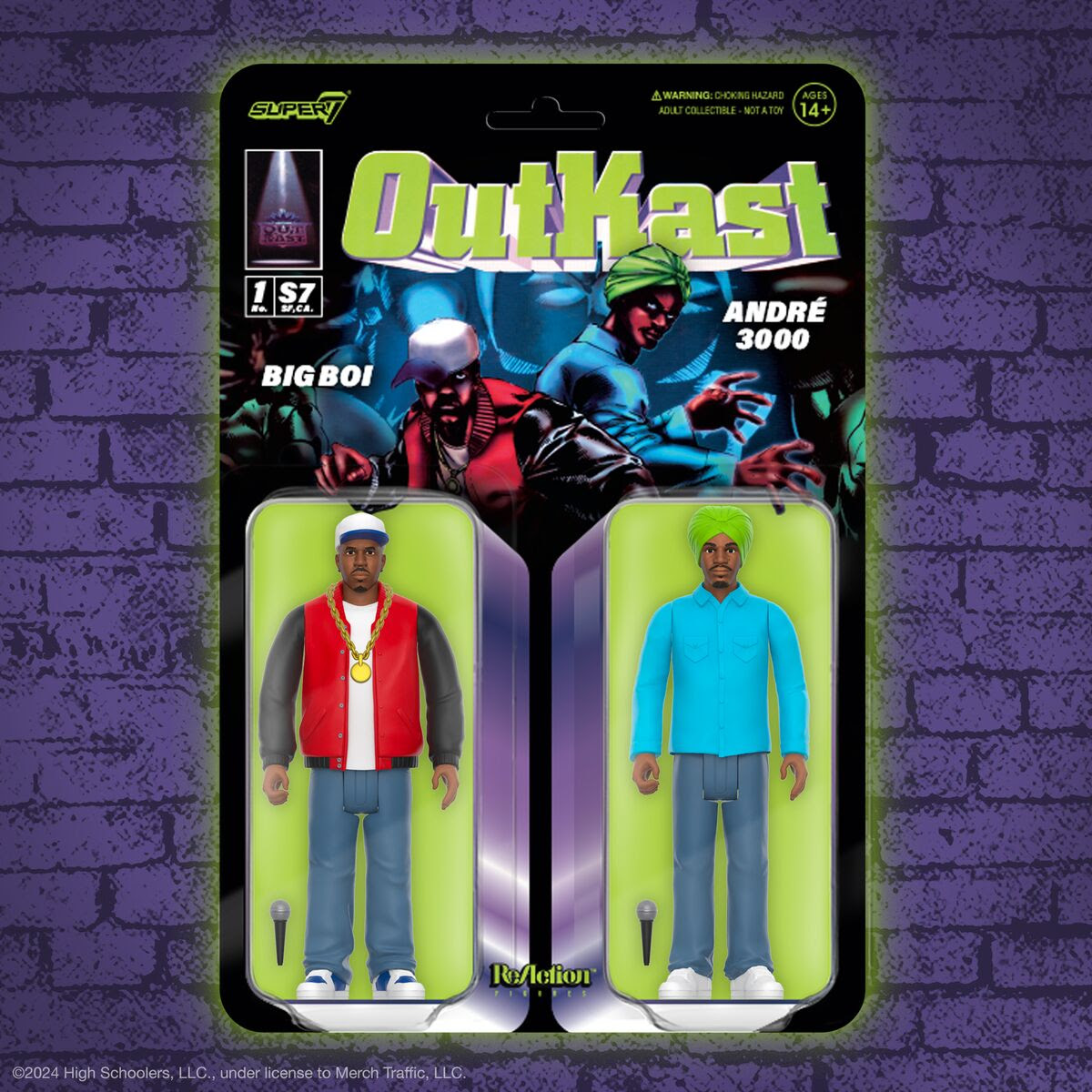Outkast (Big Boi & Andre 3000) - ATLiens Action Figures