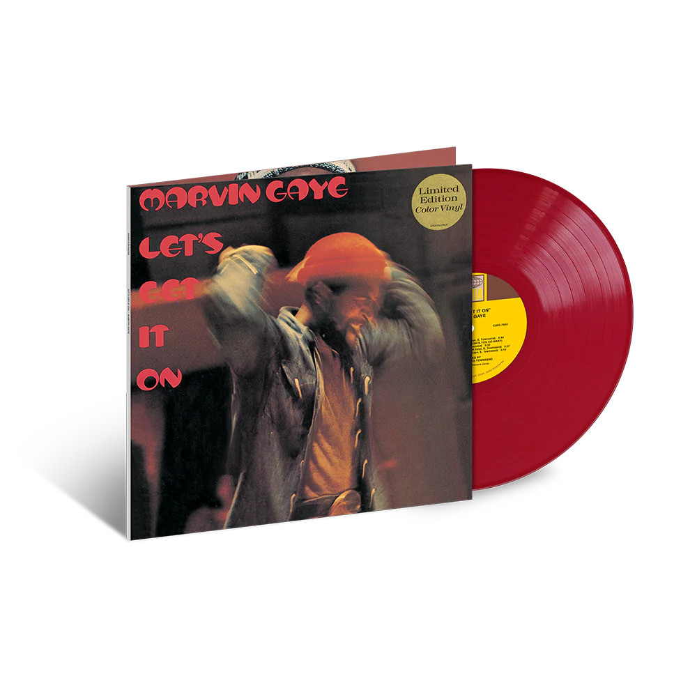 Marvin Gaye - Let's Get it On (Red) Vinyl Record
