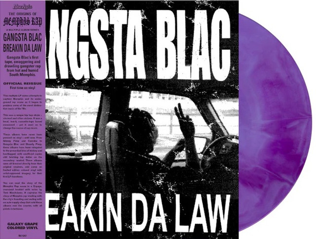 Gangsta Blac - Breakin Da Law Vinyl Record