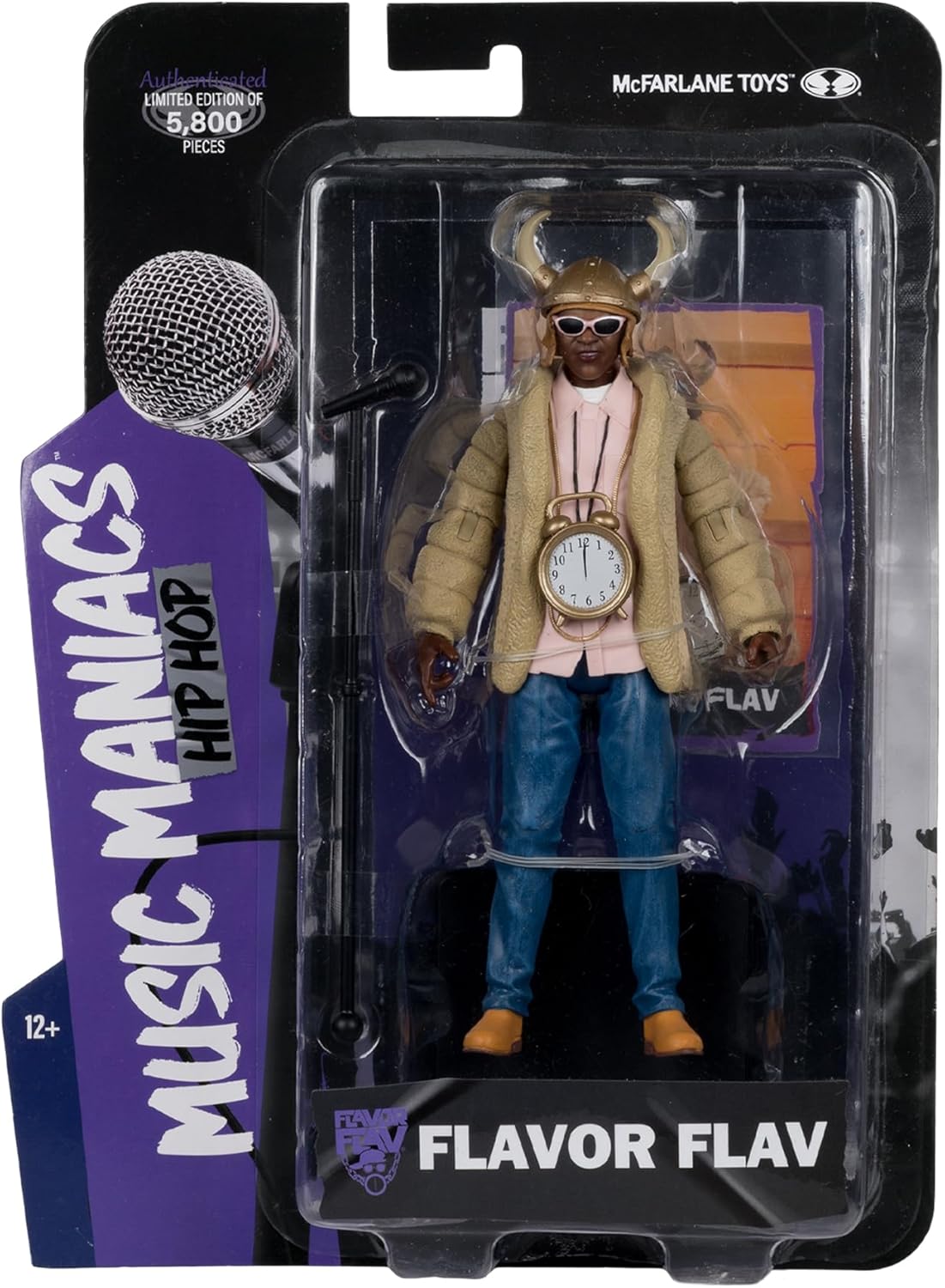 Flavor Flav - Music Maniacs 6-Inch Scale Action Figure