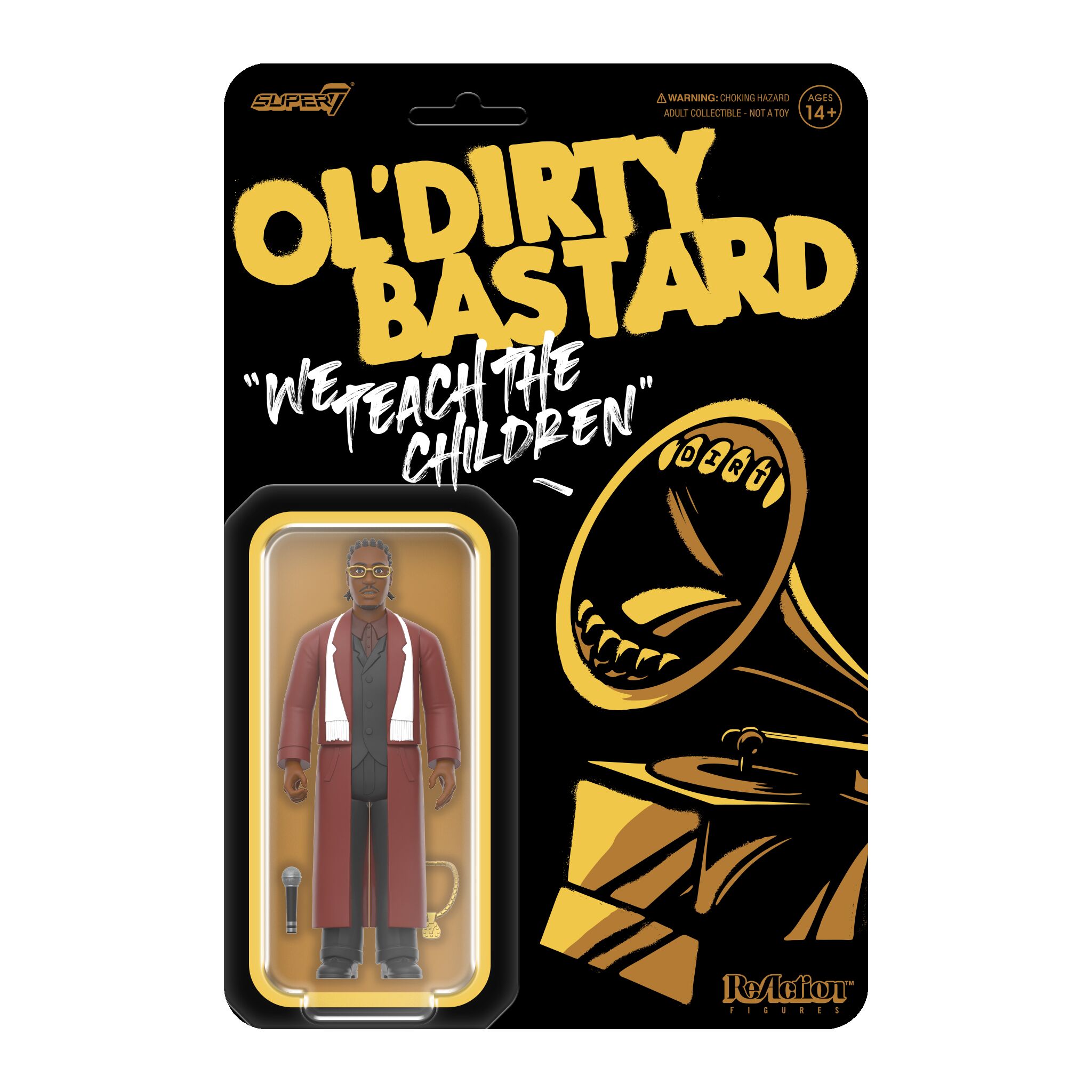 洋楽 OL DIRTY BASTARD Ol' Dirty Bastard - O.D.B (For The Children) Action Figure