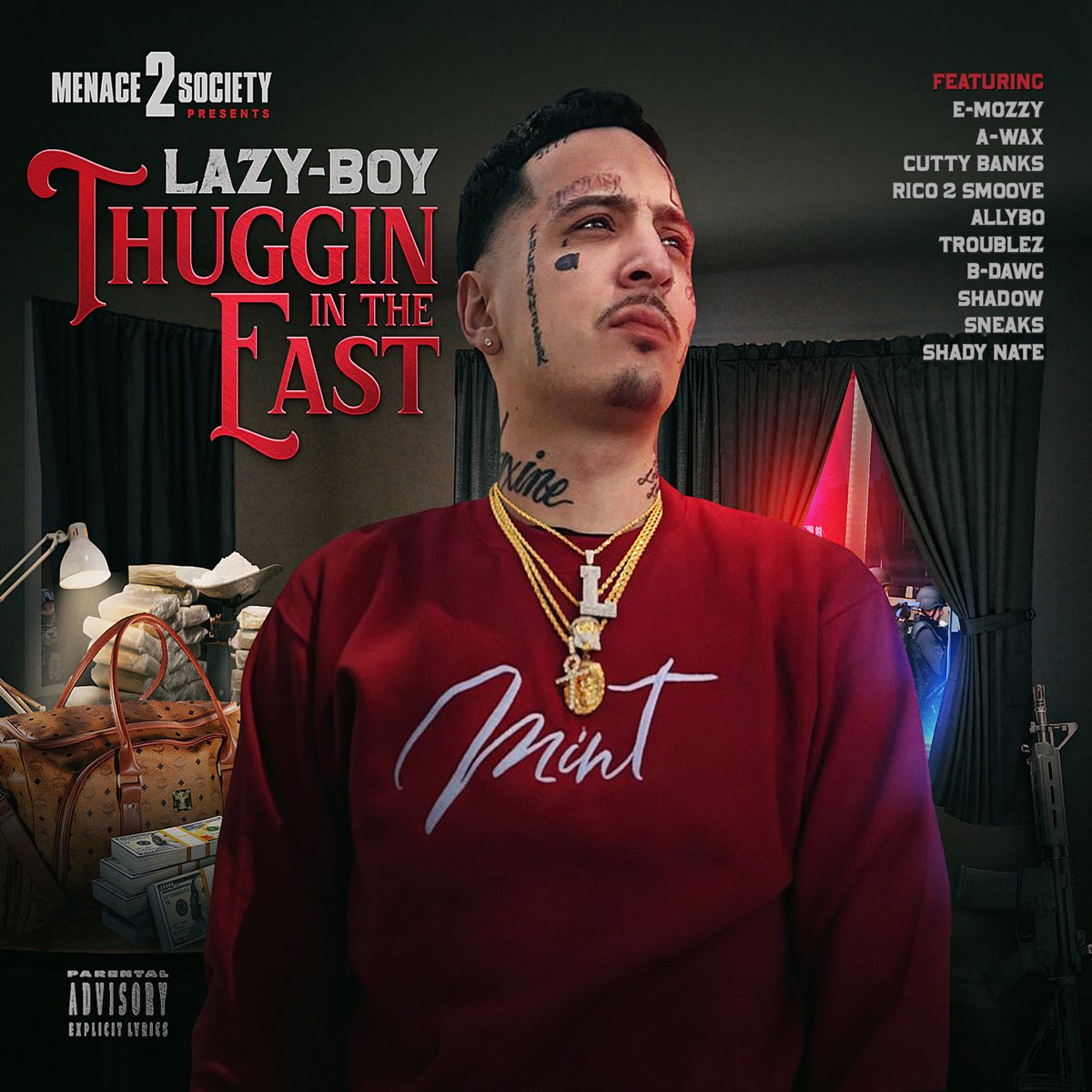 Layz-Boy - Thuggin in the East CD
