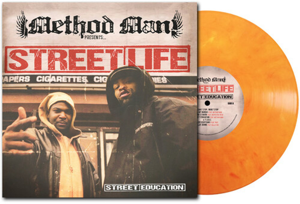Method Man Presents Street Life - Street Education (20th Anniversary) Orange Vinyl Record
