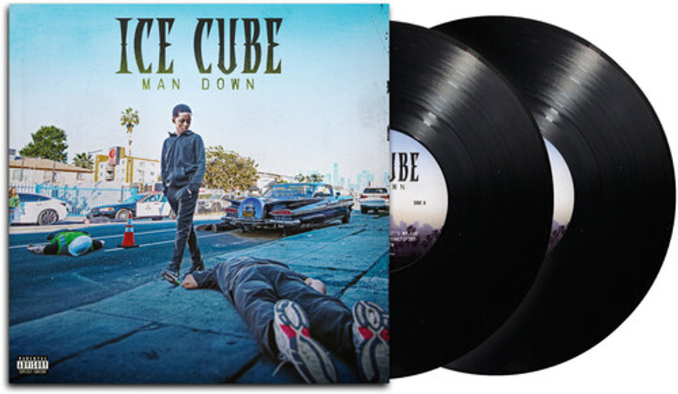 ICE CUBE MAN DOWN サイン入り SIGNED* Ice Cube - Man Down - CD With Autographed - In Hand