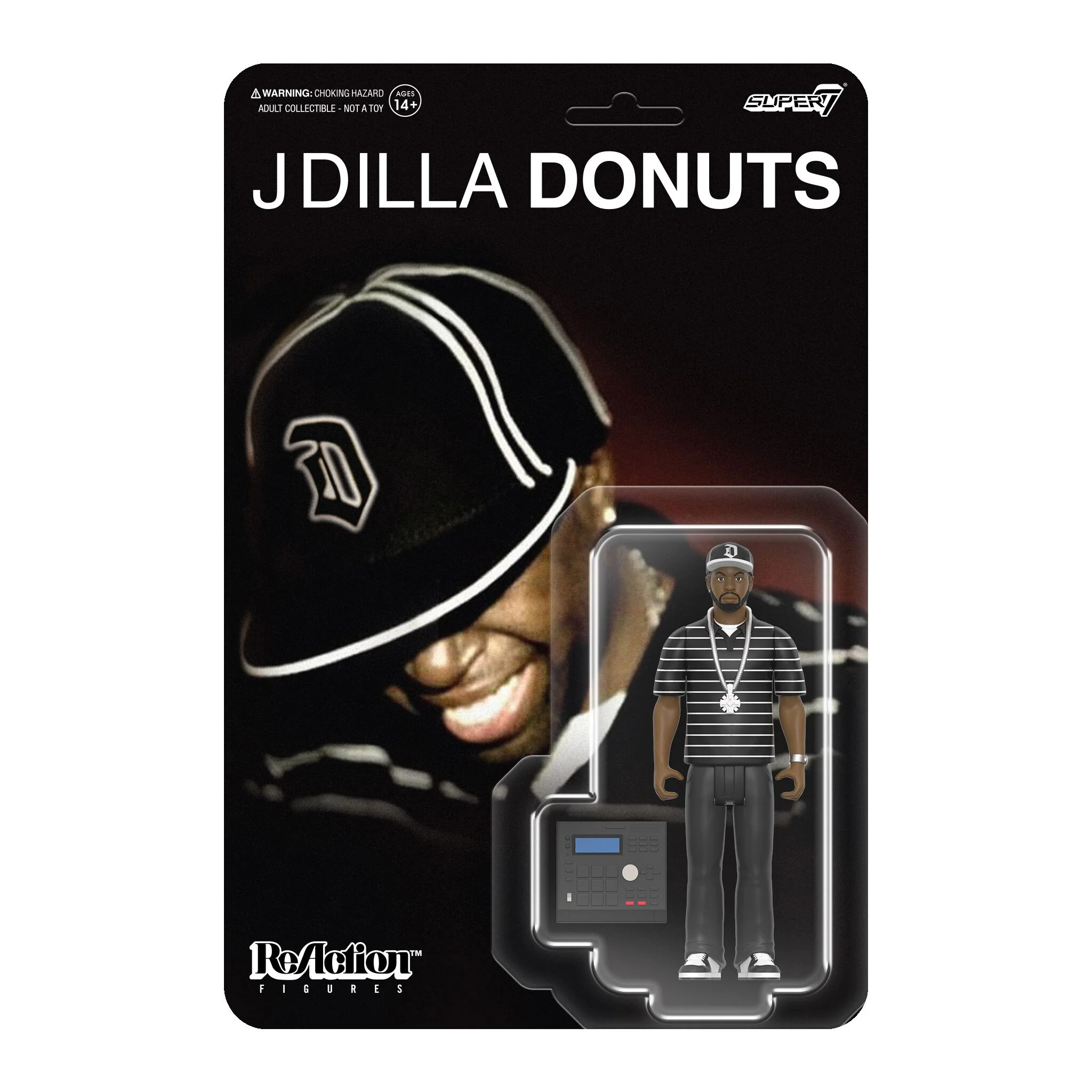 J Dilla Donuts フィギュア　MPC3000 J Dilla - Donuts Action Figure