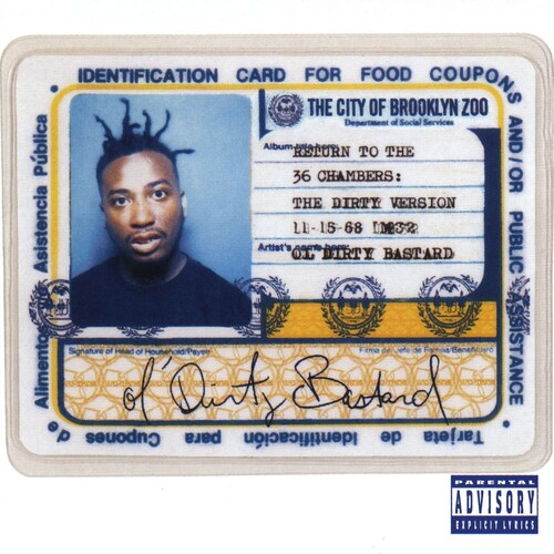 Ol' Dirty Bastard - Return To The 36 Chambers CD