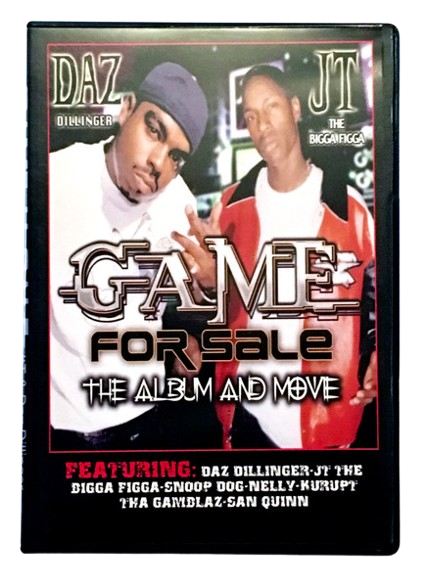 Daz Dillinger & Jt The Bigga Figga - Game for Sale DVD