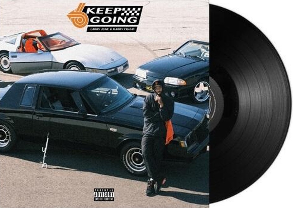 洋楽 Larry June KEEP GOING Limited Vinyl Larry June & Harry Fraud - Keep Going Vinyl Record