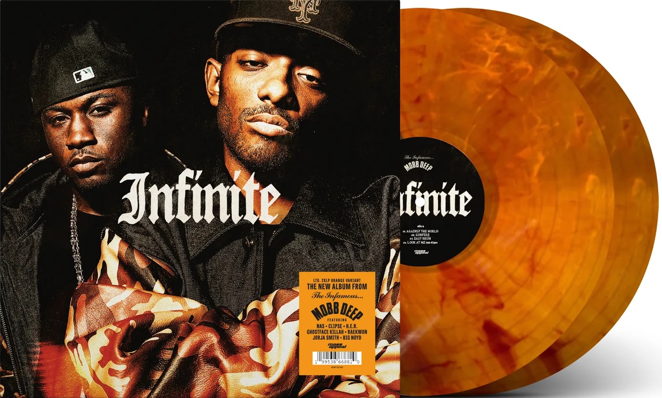 Mobb Deep - Infinite (Orange) Vinyl Record Mobb Deep - Infinite (Orange) Vinyl Record