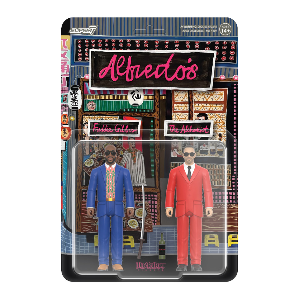 the alchemist freddie gibbs フィギュア Freddie Gibbs and The Alchemist 2-Pack Action Figures