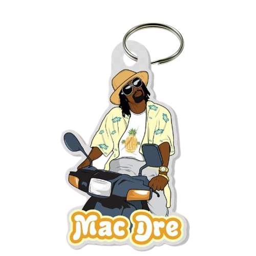 Mac Dre - Rapper's Island Key Chain Mac Dre - Rapper's Island Key Chain