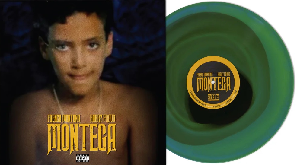 French Montana & Harry Fraud - Montega (Green Swirl) Vinyl Record