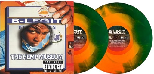 B-Legit - Hemp Museum (Orange & Green) Vinyl Record