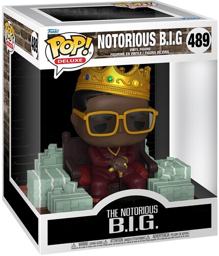 The Notorious B.I.G. - Deluxe Funko Pop Crown Money #489