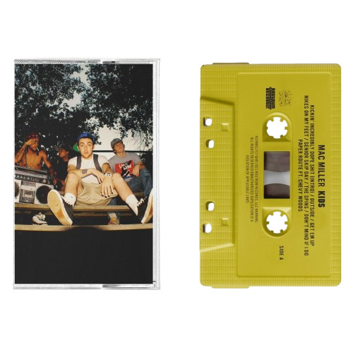 Mac Miller - K.I.D.S. (Yellow) Cassette Tape