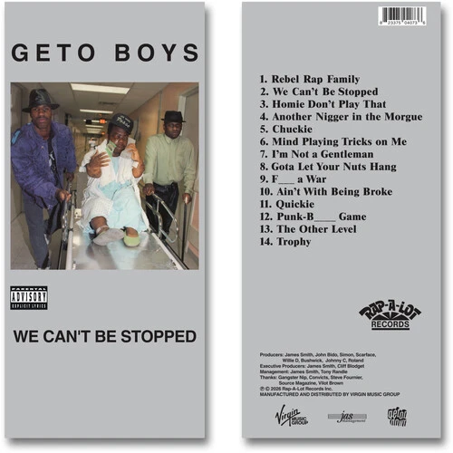 Geto Boys - We Can't Be Stopped (Long Box) CD