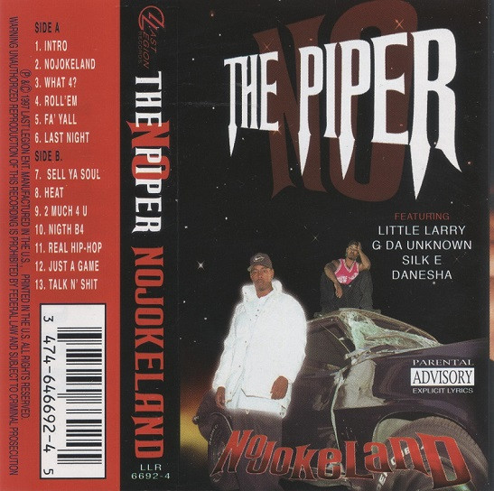 No The Piper - Nojokeland Cassette Tape