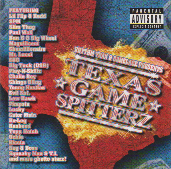 Rhythm Trax & Gamelace Presents: Texas Game Spitterz Vol. 1 CD