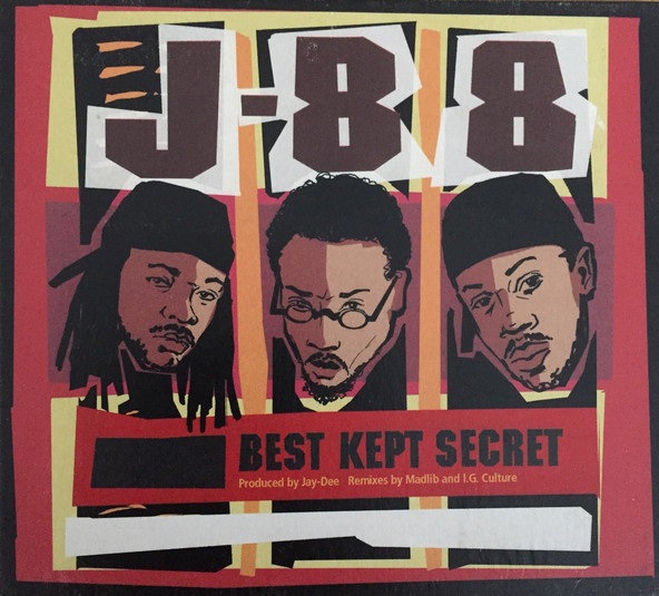 J-88 (Slum Village) J Dilla, Baatin & T3 - Best Kept Secret CD