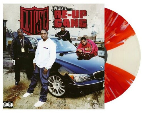 Clipse - Re-Up Gang (Red/White) Vinyl Record