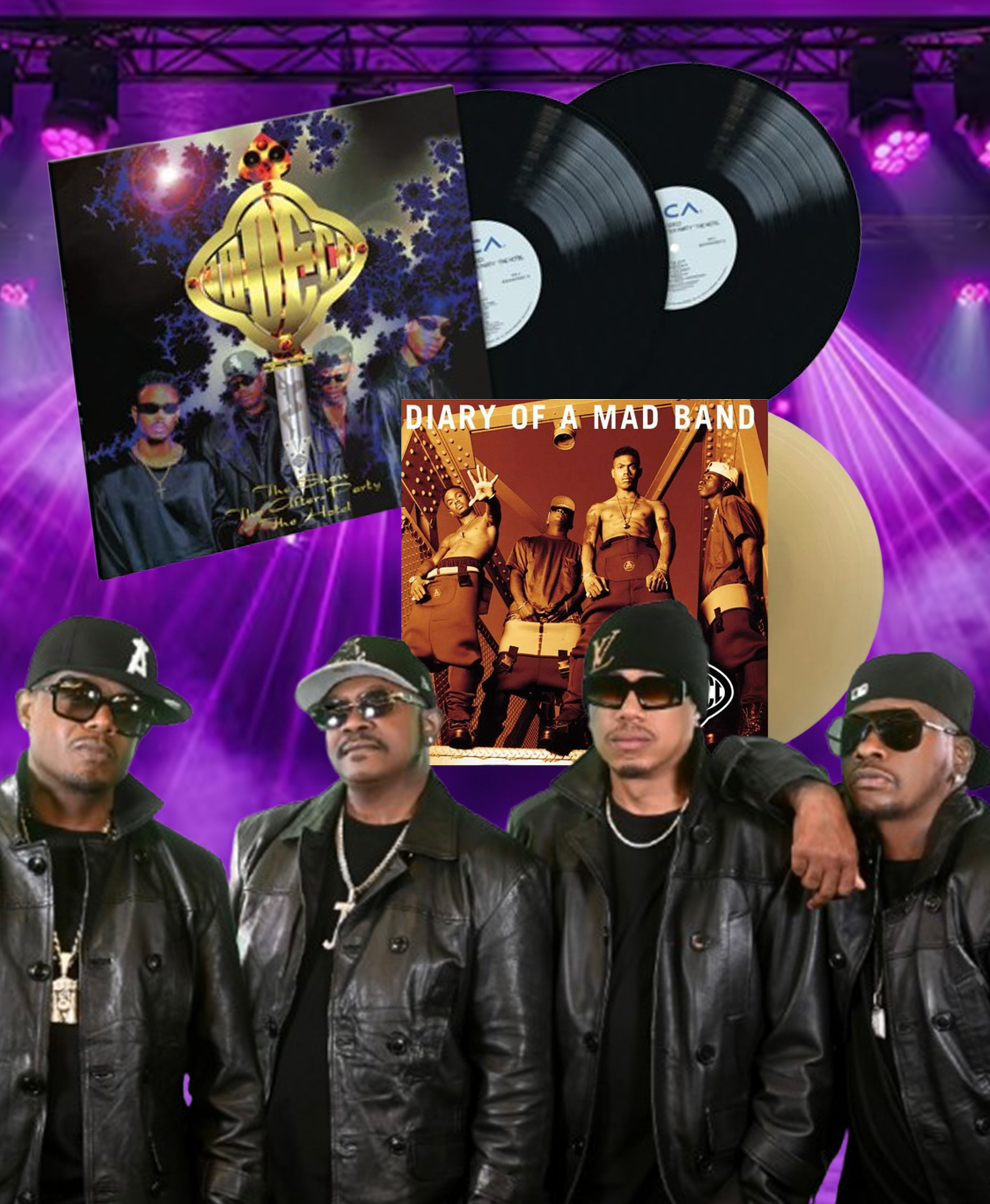 Jodeci Vinyl Records Now in Stock on Rapbay