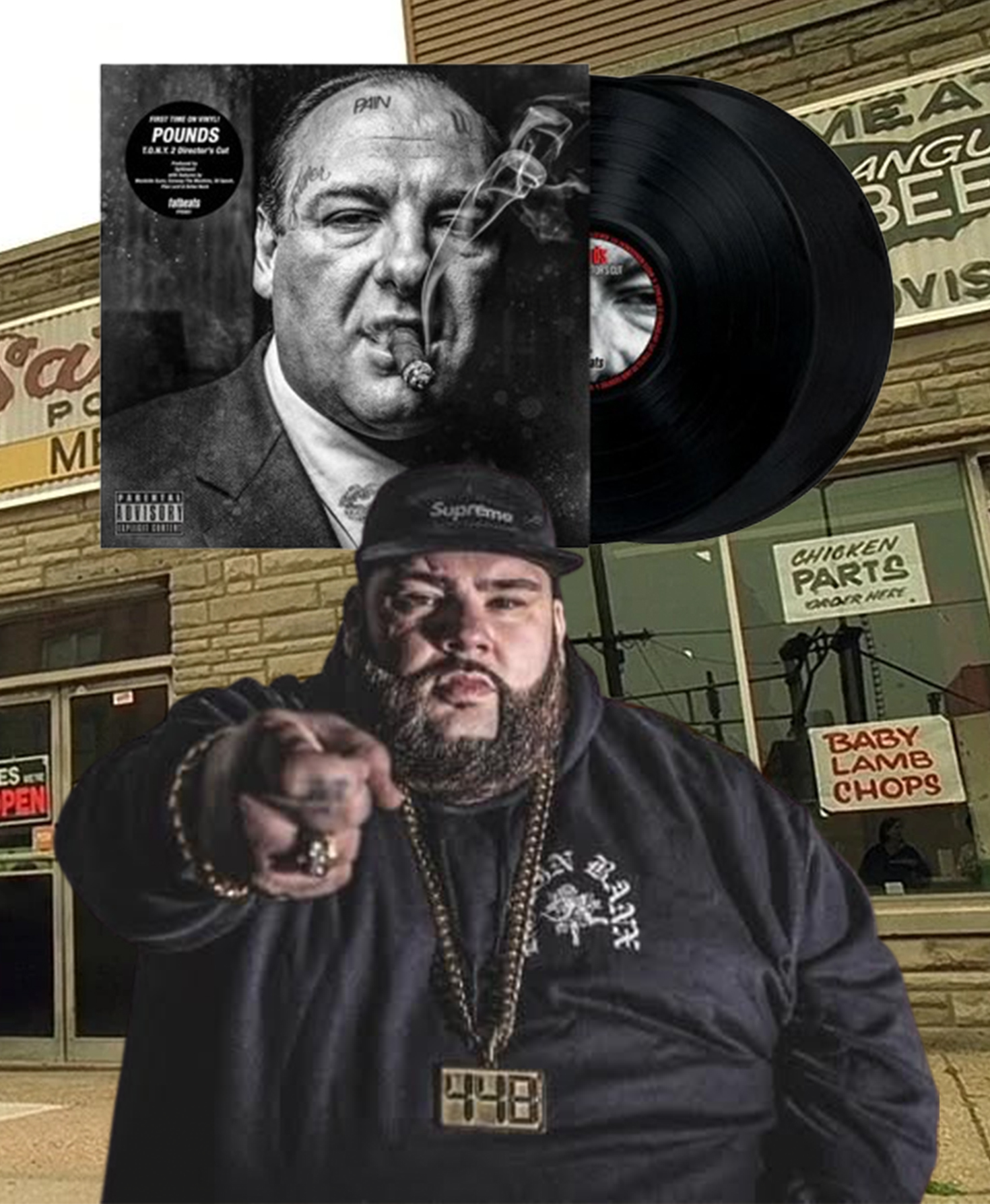 Pounds448 - T.O.N.Y. 2 (Director's Cut) Vinyl Record