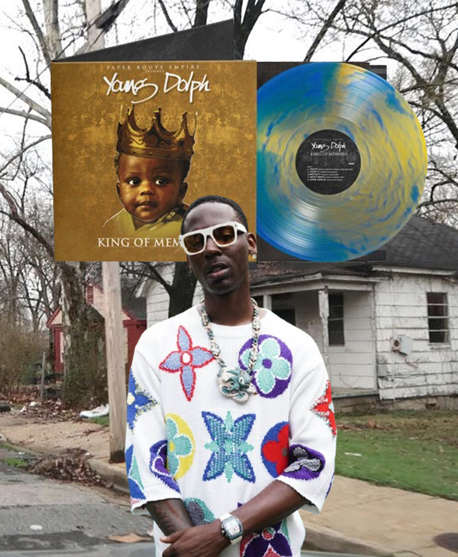 Young Dolph - King of Memphis (10th Anniversary) Vinyl Record