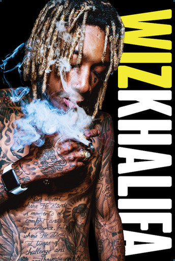 Wiz Khalifa - Blaze Poster