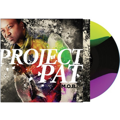 Project Pat - M.O.B. - (Green/ Black/ Purple) Vinyl Record