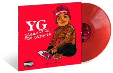 YG - Blame It On The Streets (Red) Vinyl Record