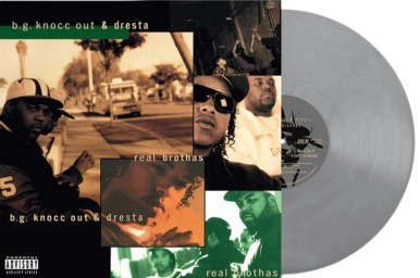 B.G. Knocc Out & Dresta - Real Brothas (Silver) Vinyl Record