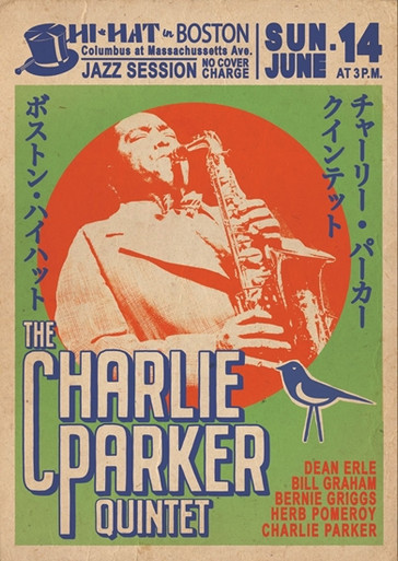 Charlie Parker Quintet Poster