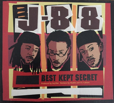 J-88 (Slum Village) J Dilla, Baatin & T3 - Best Kept Secret CD