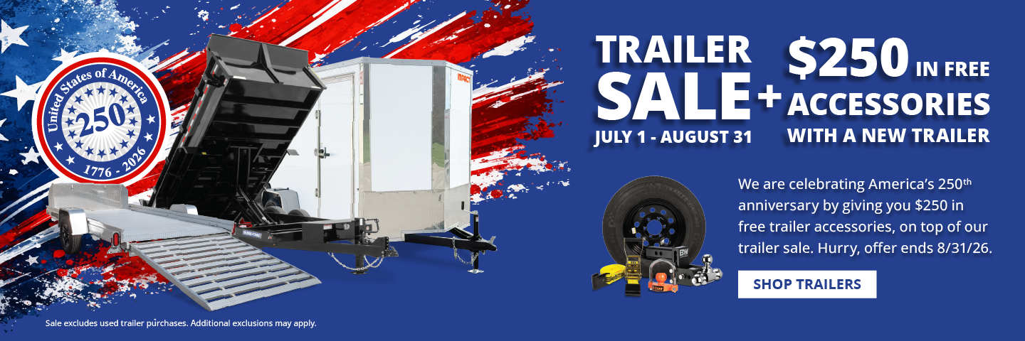 2026 Trailer Sale